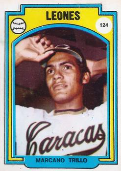 1972-73 Venezuelan Winter League Stickers #124 Manny Trillo Front