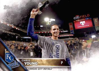 2016 Topps Kansas City Royals #KCR-9 Chris Young Front