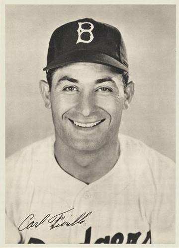 1949 Brooklyn Dodgers Picture Pack #NNO Carl Furillo Front