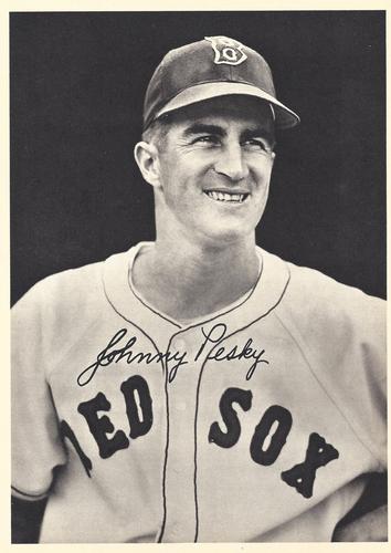 1949 Boston Red Sox Picture Pack #NNO Johnny Pesky Front