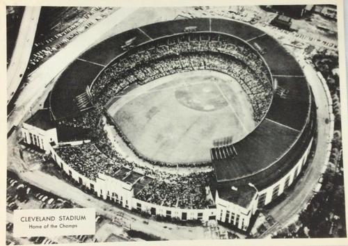 1949 Cleveland Indians Picture Pack #NNO Municipal Stadium Front