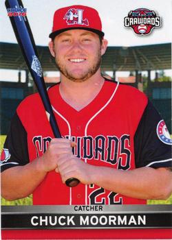 2016 Choice Hickory Crawdads #19 Chuck Moorman Front
