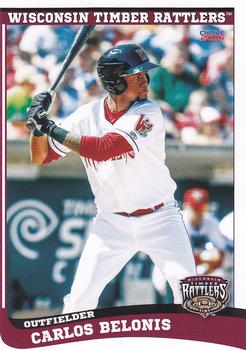 2016 Choice Wisconsin Timber Rattlers #03 Carlos Belonis Front