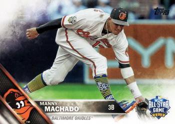 2016 Topps Update #US1 Manny Machado Front