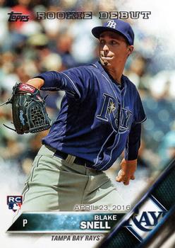 2016 Topps Update #US40 Blake Snell Front