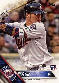 2016 Topps Update #US65 Byung-Ho Park Front