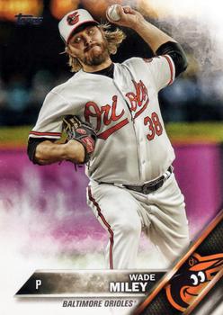 2016 Topps Update #US77 Wade Miley Front