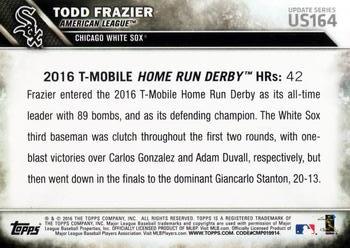 2016 Topps Update #US164 Todd Frazier Back