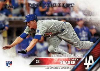 2016 Topps Update #US279 Corey Seager Front