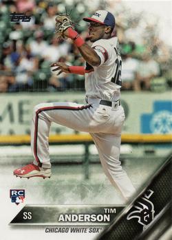 2016 Topps Update #US287 Tim Anderson Front