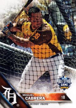 2016 Topps Update #US290 Miguel Cabrera Front