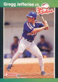 1989 Donruss The Rookies #2 Gregg Jefferies Front
