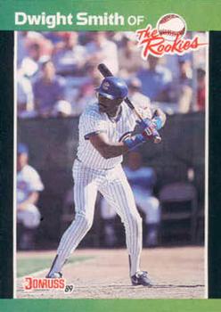 1989 Donruss The Rookies #32 Dwight Smith Front