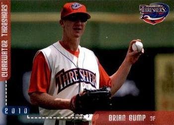 2010 Grandstand Clearwater Threshers #NNO Brian Gump Front