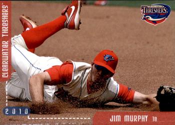 2010 Grandstand Clearwater Threshers #NNO Jim Murphy Front