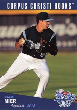 2013 Grandstand Corpus Christi Hooks #NNO Jiovanni Mier Front