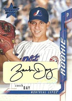2001 Leaf Rookies & Stars - Autographs #240 Zach Day Front