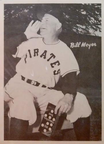 1950 Pittsburgh Pirates Picture Pack #NNO Bill Meyer Front