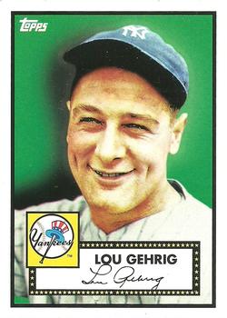 2010 Topps New York Yankees 27 World Series Championships #YC2 Lou Gehrig Front