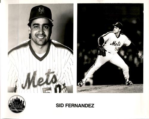 1989 New York Mets Photos #NNO Sid Fernandez Front