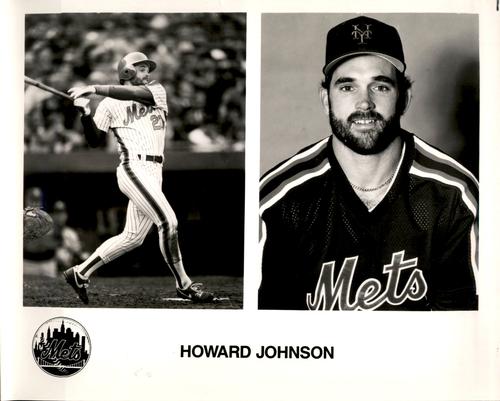 1989 New York Mets Photos #NNO Howard Johnson Front