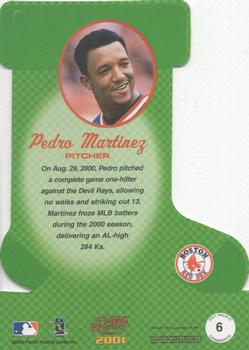2001 Pacific - Ornaments #6 Pedro Martinez  Back
