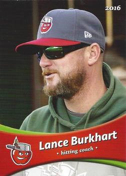 2016 Grandstand Fort Wayne TinCaps #NNO Lance Burkhart Front