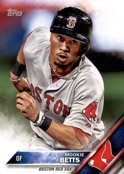 2016 Topps Boston Red Sox #BRS-8 Mookie Betts Front