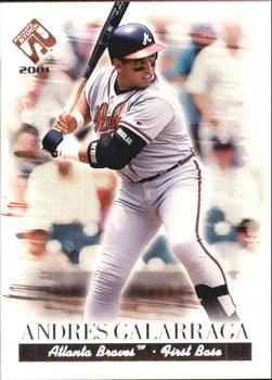 2001 Pacific Private Stock - Silver (Retail) #10 Andres Galarraga  Front