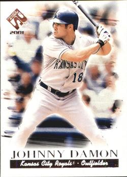 2001 Pacific Private Stock - Silver (Retail) #55 Johnny Damon  Front