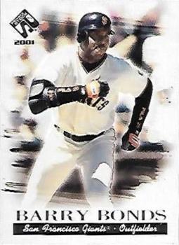 2001 Pacific Private Stock - Silver (Retail) #106 Barry Bonds  Front