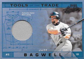 2001 Playoff Absolute Memorabilia - Tools of the Trade #TT-11 Jeff Bagwell Front