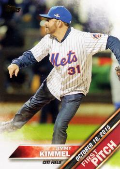 2016 Topps - First Pitch (Series 2) #FP-2 Jimmy Kimmel Front