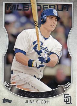 2016 Topps - MLB Debut Silver (Series 2) #MLBD2-16 Anthony Rizzo Front