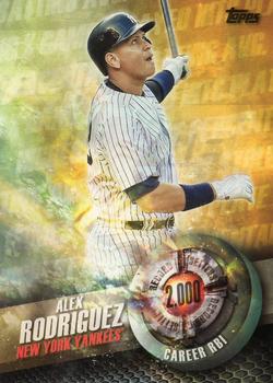 2016 Topps - Record Setters #RS-9 Alex Rodriguez Front
