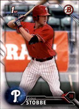 2016 Bowman Draft #BD-62 Cole Stobbe Front