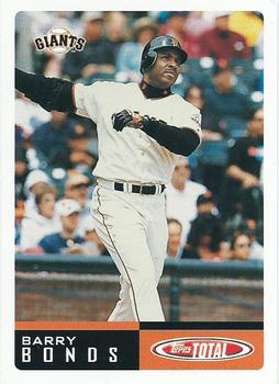 2002 Topps Total - Pre-Production #PP1 Barry Bonds Front