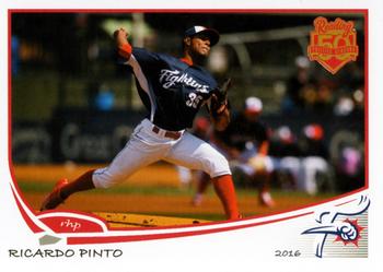 2016 Grandstand Reading Fightin Phils #NNO Ricardo Pinto Front