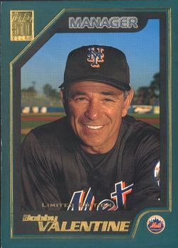 2001 Topps - Limited #346 Bobby Valentine Front