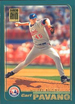 2001 Topps - Limited #481 Carl Pavano  Front