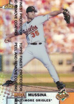 1999 Finest - Refractors #34 Mike Mussina Front