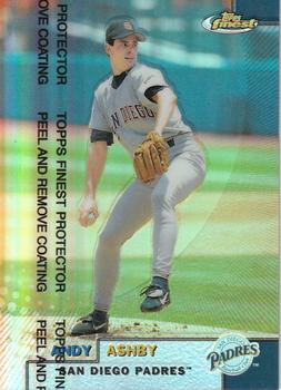 1999 Finest - Refractors #91 Andy Ashby Front