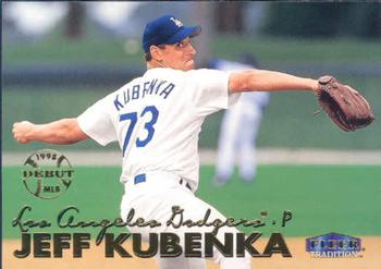 1999 Fleer Tradition #195 Jeff Kubenka Front
