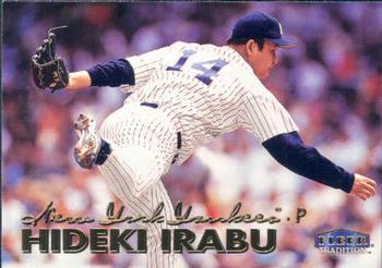 1999 Fleer Tradition #418 Hideki Irabu Front