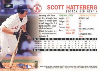 1999 Fleer Tradition #439 Scott Hatteberg Back