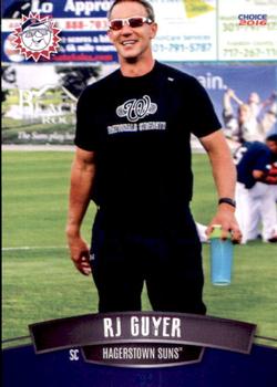 2016 Choice Hagerstown Suns #31 RJ Guyer Front