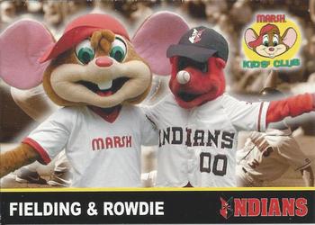 2003 Choice Marsh Kid's Club Indianapolis Indians #1 Fielding the Mouse / Rowdie Front