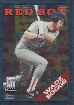2001 Topps Chrome - Through the Years Reprints #38 Wade Boggs Front