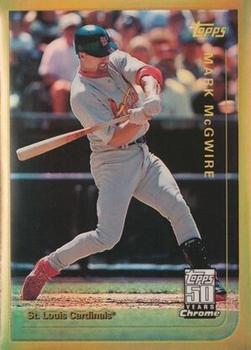 2001 Topps Chrome - Through the Years Reprints Refractors #41 Mark McGwire Front