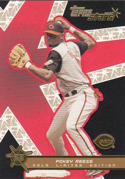 2001 Topps Stars - Gold #63 Pokey Reese  Front